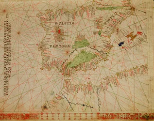 La péninsule ibérique et la côte nord de l